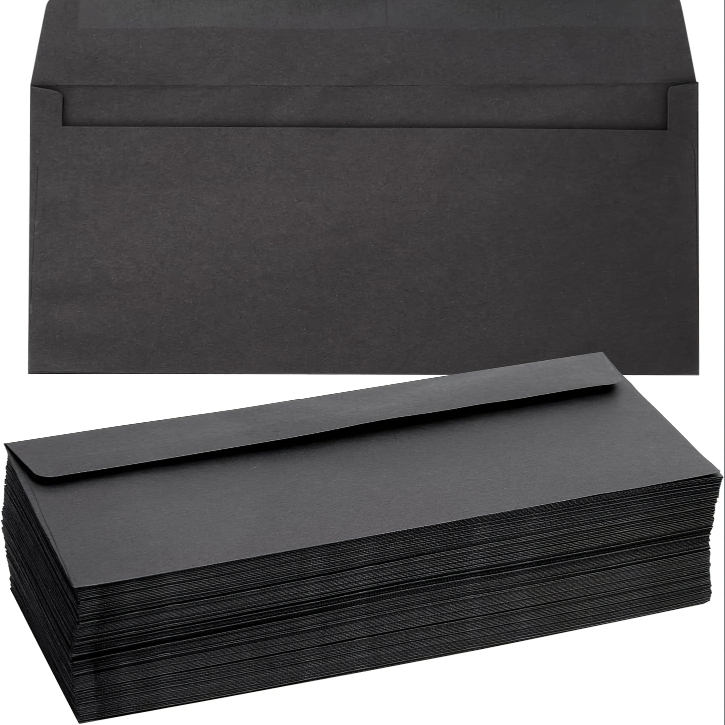 A Pack Of 55 #10 Business Envelopes, Used For Office , Business, And Mailing Invoices, Standard Envelopes Measuring 4.13 X 9.49 Inches.