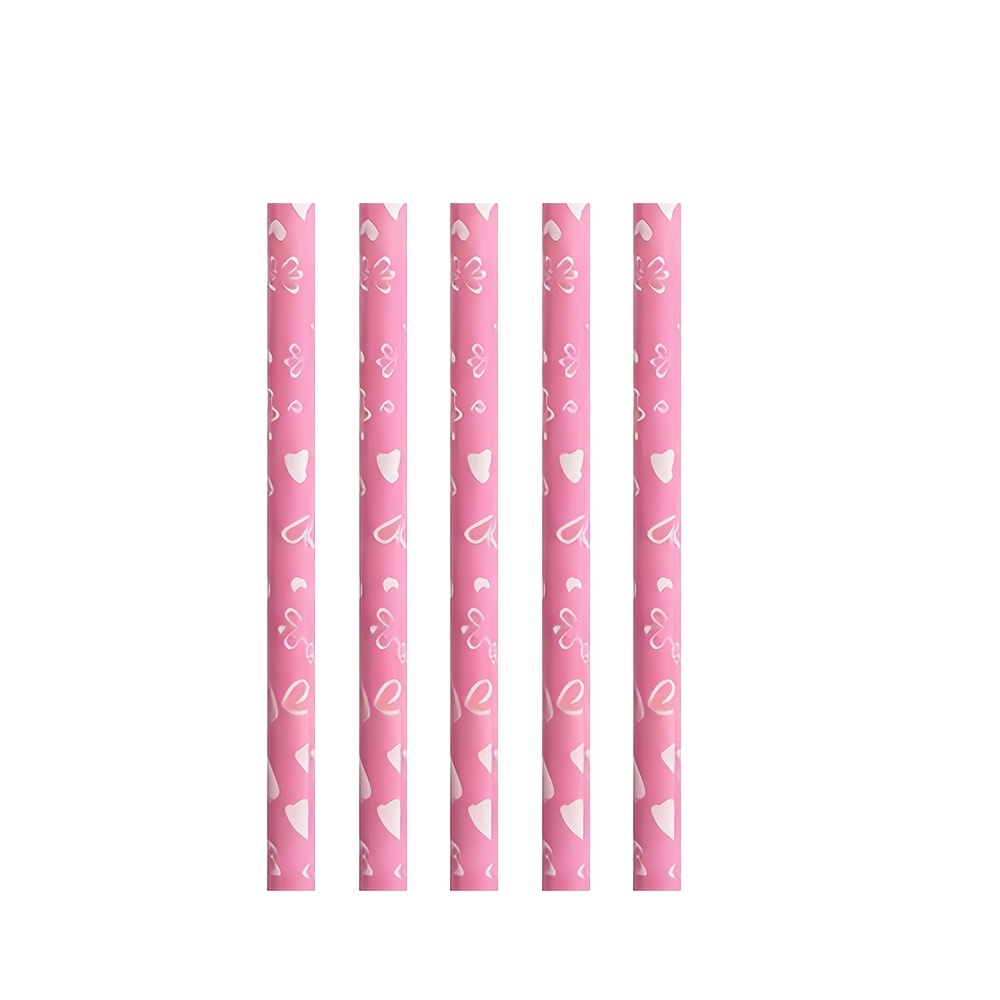TEMU 5pcs Print Rhinestone Picker Wax Pencil, Self-adhesive Nail Art Gem Pick Up Tool, Professional Art Use