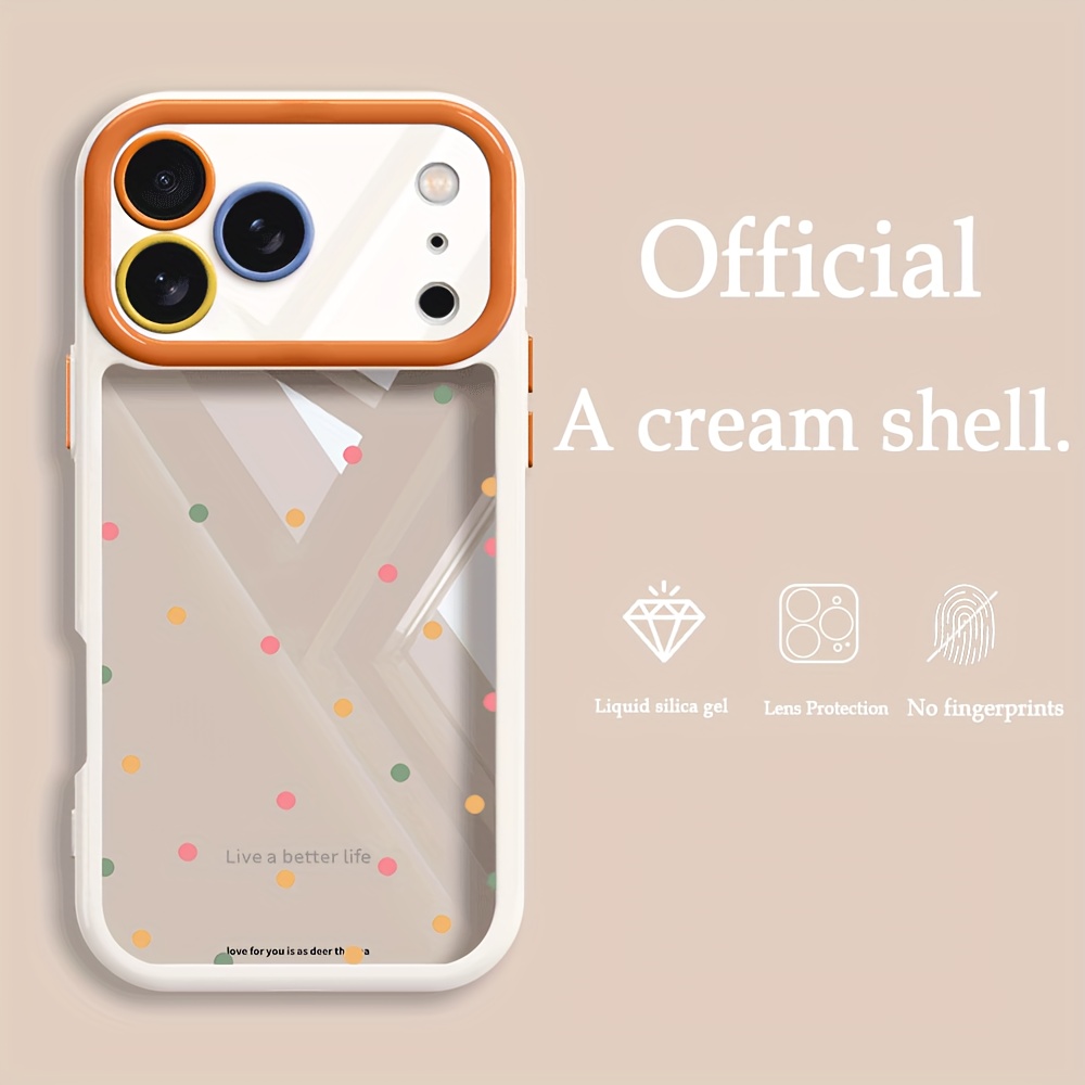 TEMU Phone Case - Ins For Iphone 17promax New Mobile Phone Case, 17air Suitable For Iphone 16pro Max 15pro/14pro/ 13pro /12pro/12 Mobile 17pro Phone