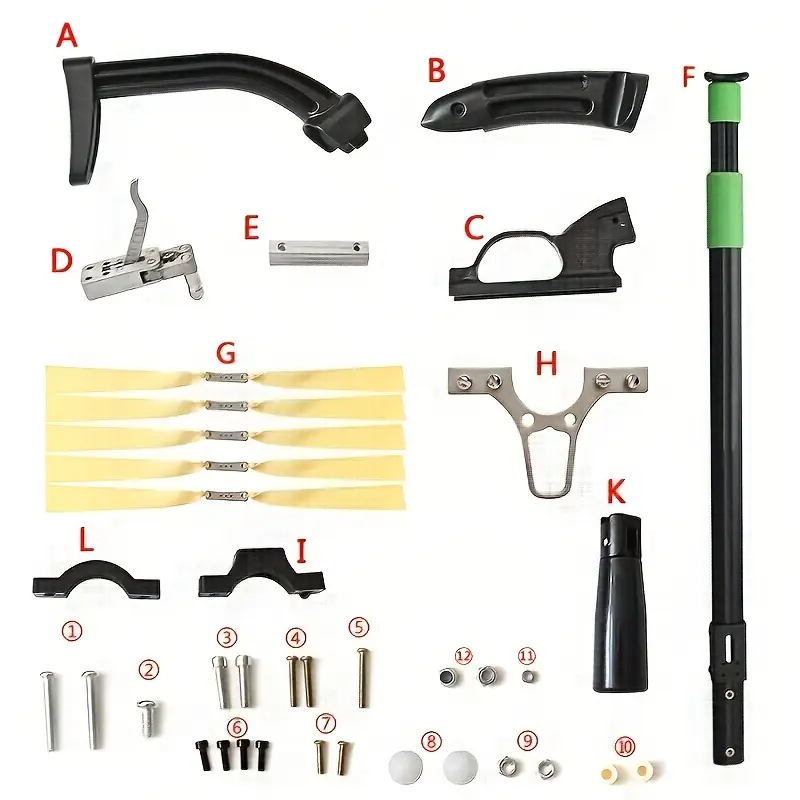 触发器弹弓 强力狩猎弹射器 精确发射器 不锈钢狩猎配件 商品详情 4