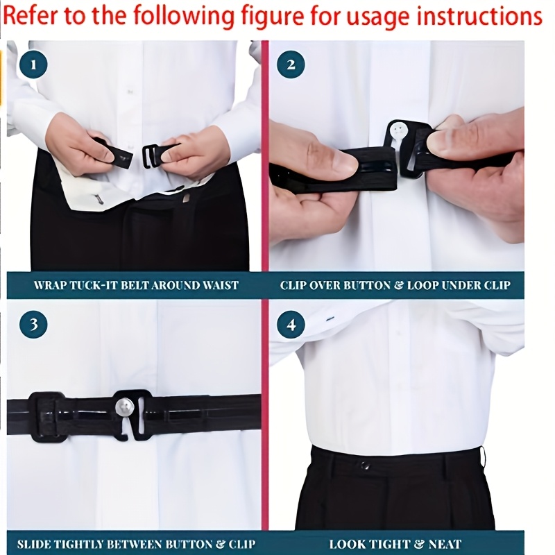 A Men'S Adjustable Elastic Belt Suitable for Both Business And Casual Wear, Featuring a Non-Slip Design And an Elegant, Tailored Fit with a Buckle Ring for Secure Fastening