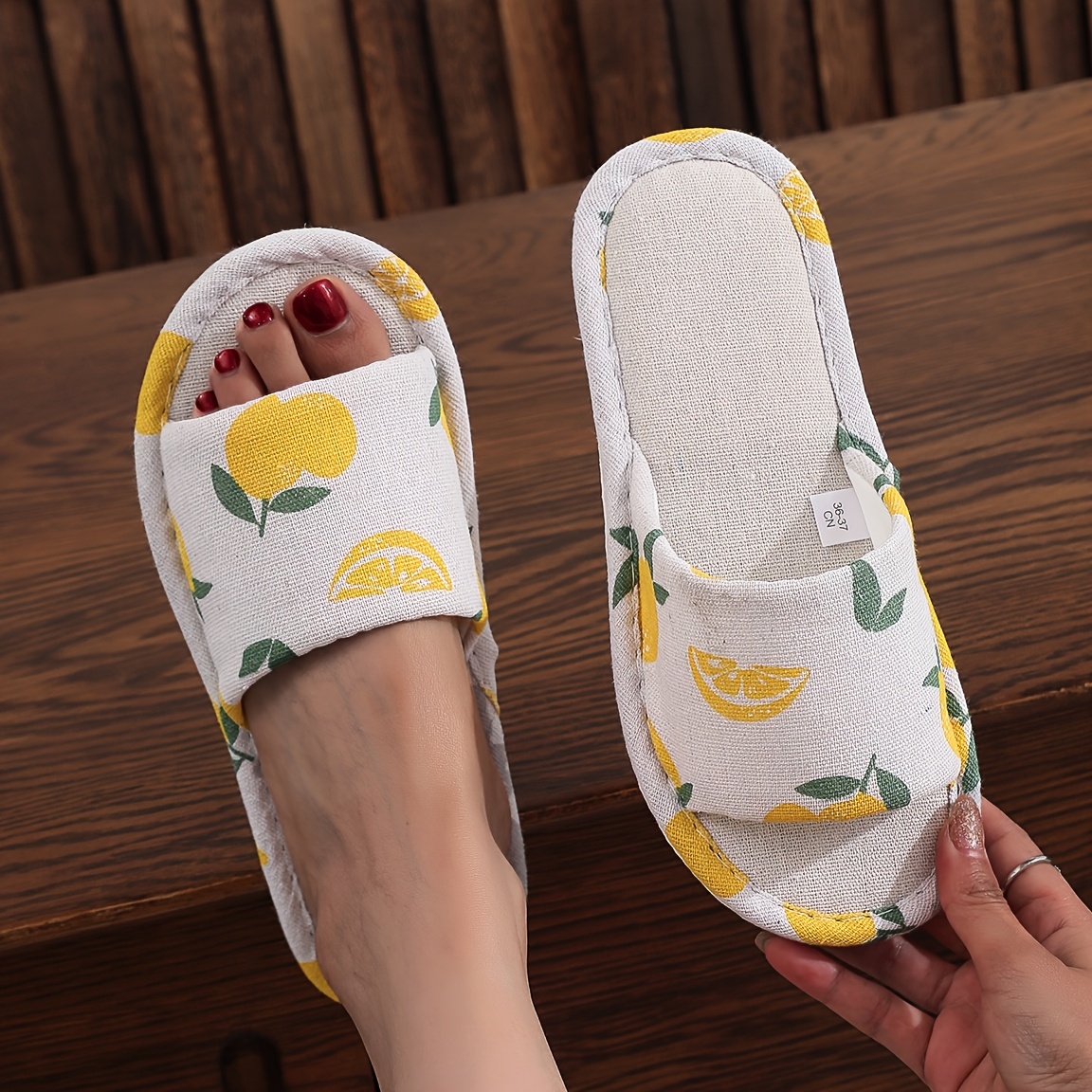 TEMU Ciabatte EVA a forma , graziose, per interni, casa, , con punta , scarpe da donna