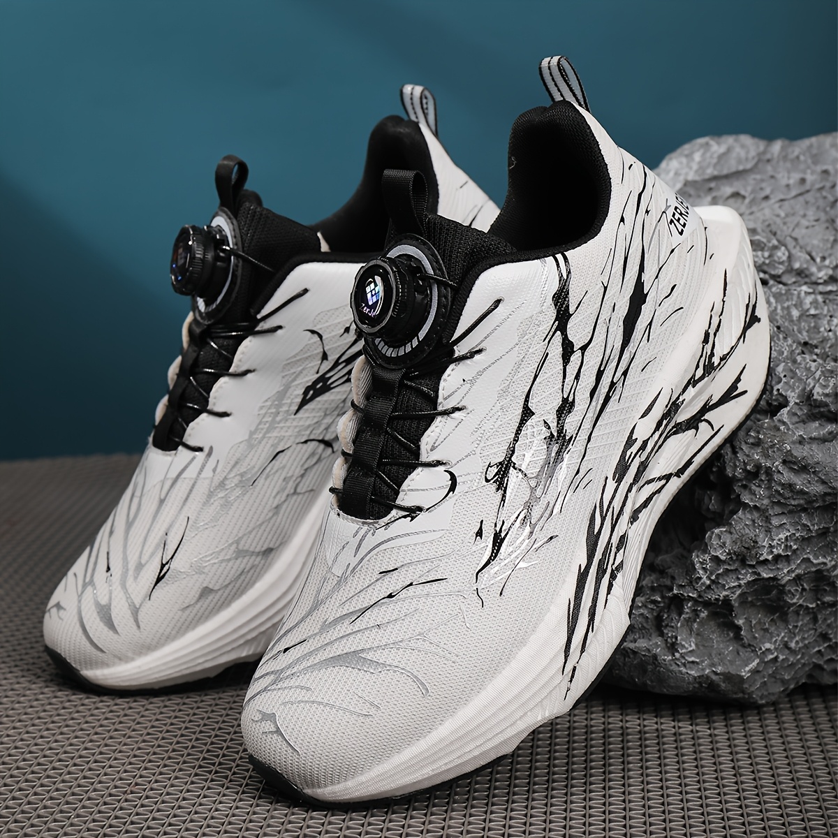 TEMU Zerjer Lightweight Mesh Design, Unisex, Soft And Elastic Shock Absorption, Gym/road Running/commuting, Wear-resistant, Sports And Leisure, Great
