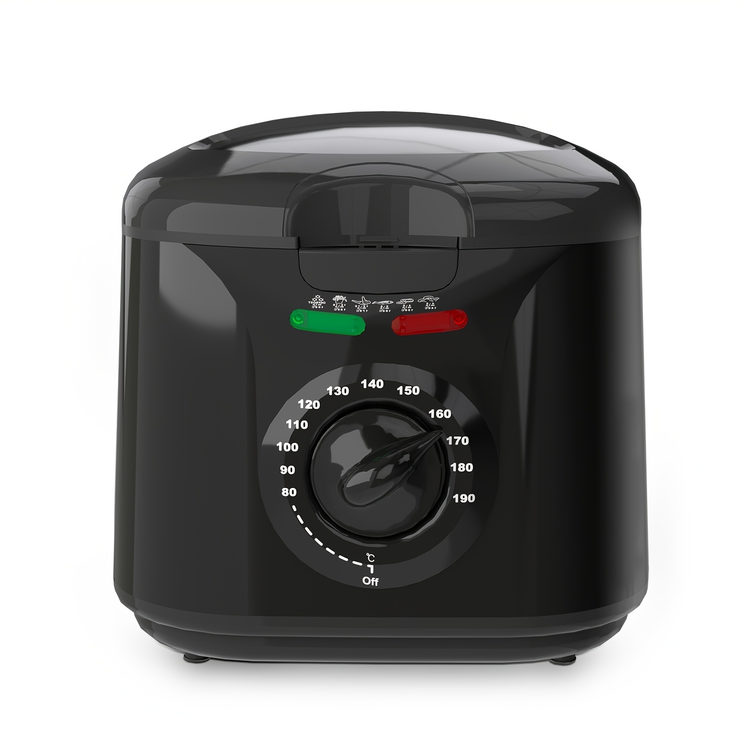 E-shop SUPERLEX 2L Profi Fritteuse, 220-240V EU Stecker, Einstellbares Thermostat, Ölfiltrationssystem