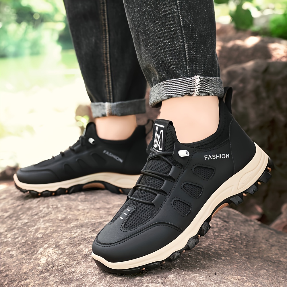 Men'S New Spring And Autumn Running Shoes, Casual Sports Lightweight Sneakers, Breathable Comfortable Casual Soft-Soled Sneakers
