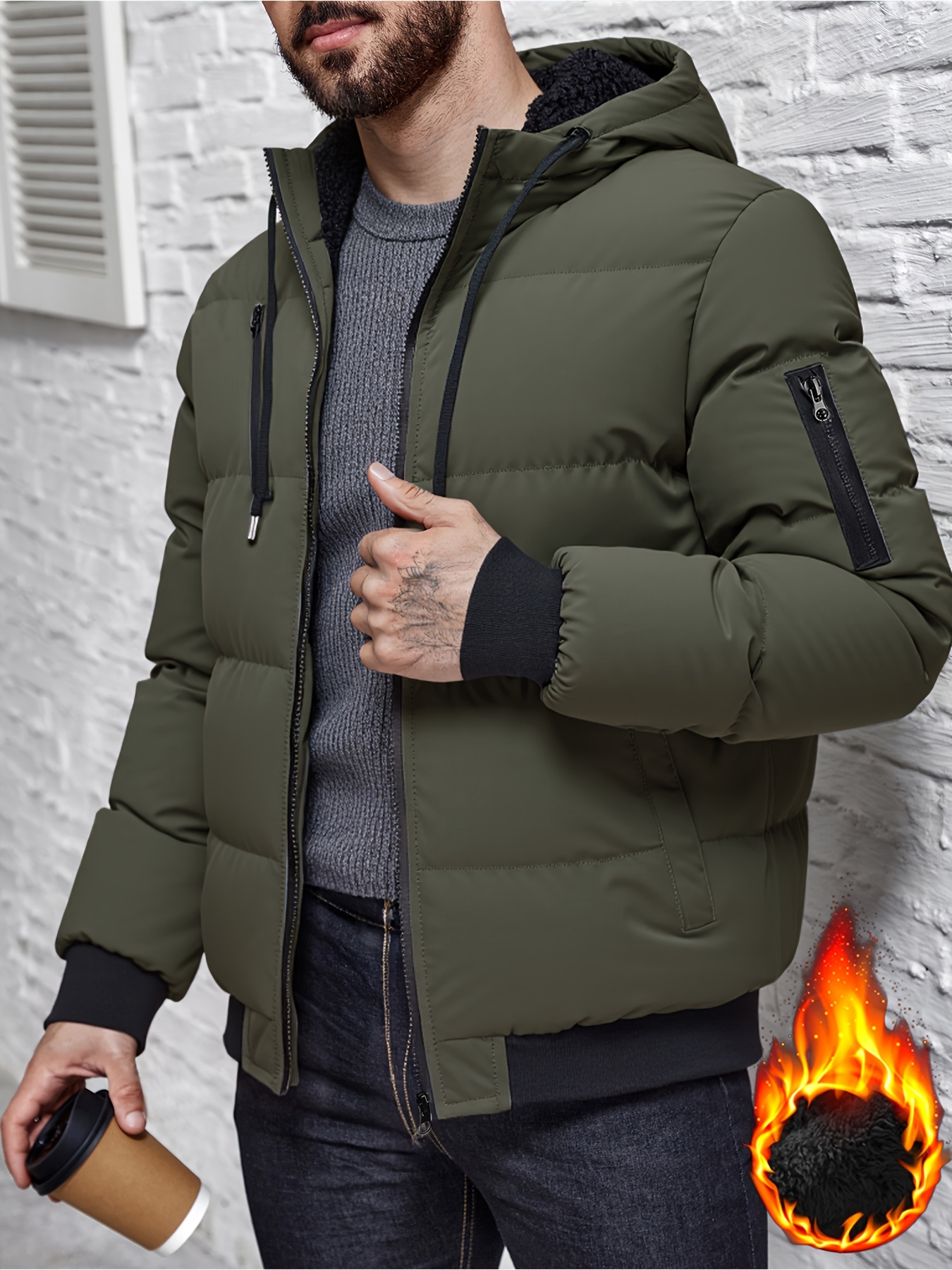 Casual Hooded Jacket for Men