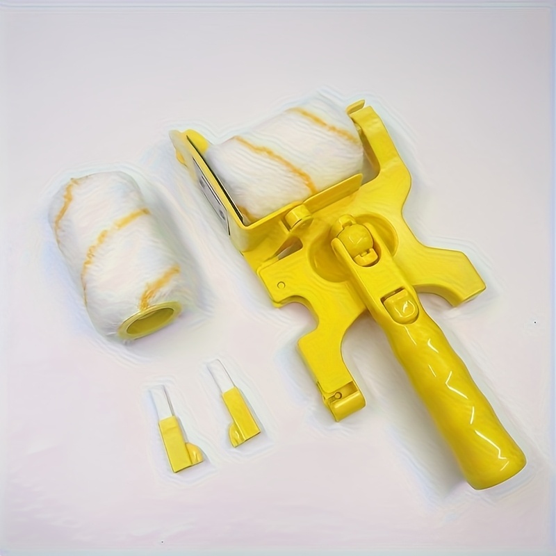 E-shop DIY Heimrenovierung Professionelles Wandfarb-Trennwerkzeug-Set Multifunktionaler Beschichtungspinsel + Trimmenroller + Eckwerkzeug Präzises