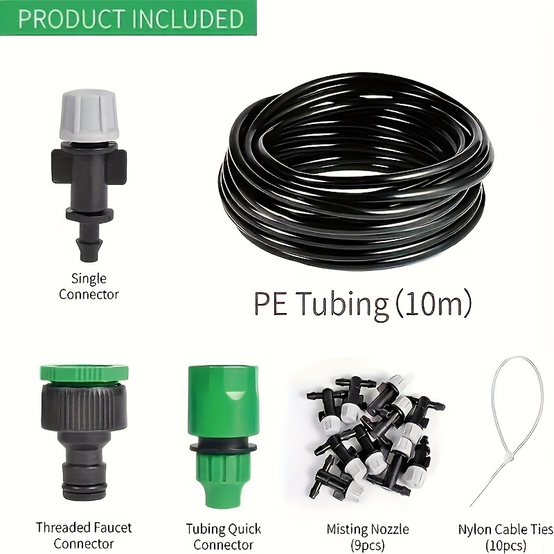 10m micro drip watering kit diy automatic irrigation system temu