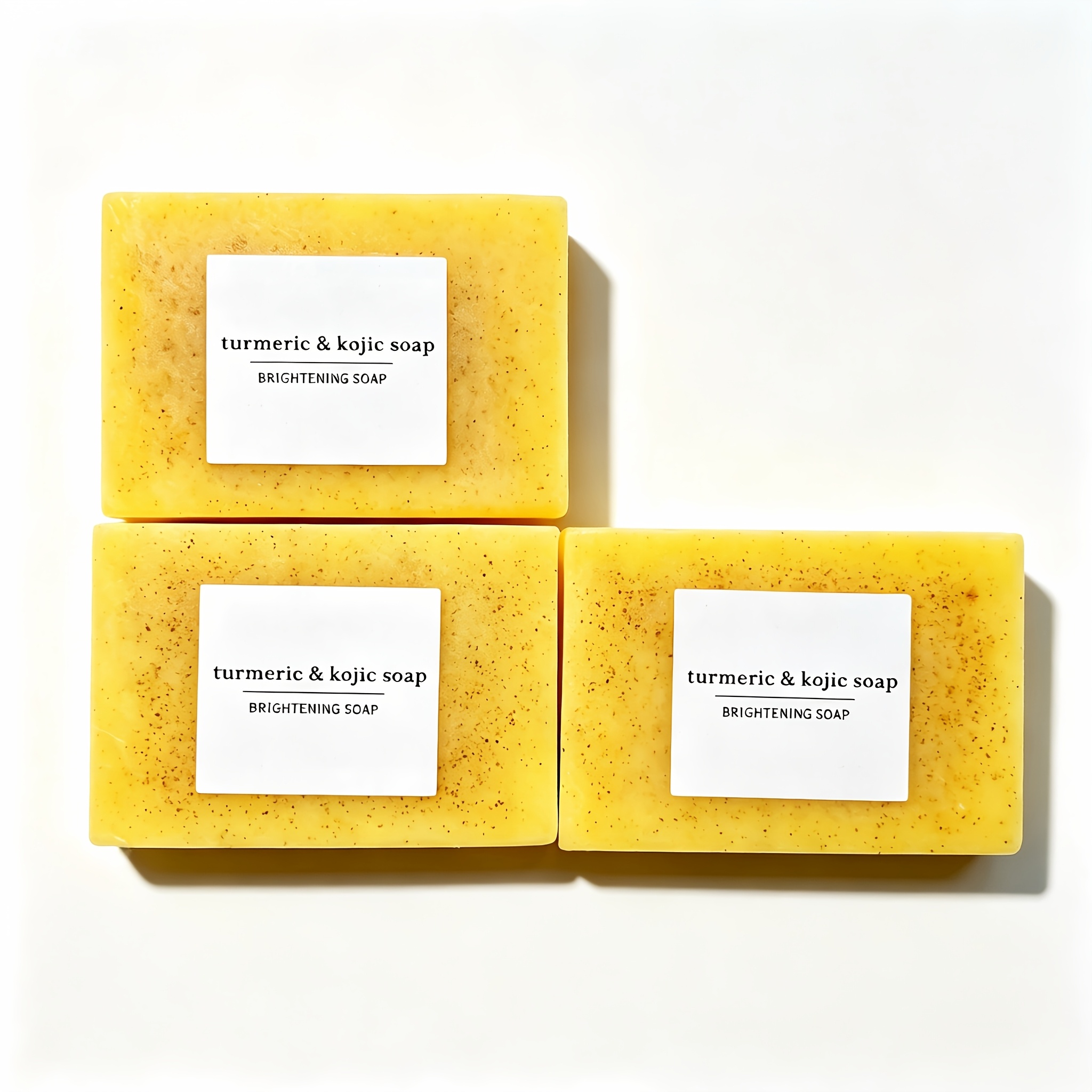 Image of Turmeric Soap Bar, Facial And Hand Wash Soap, Lemon Turmeric Curcumin Soap, Handmade Cleansing Soap, Facial Skin Cleansing, Unisex