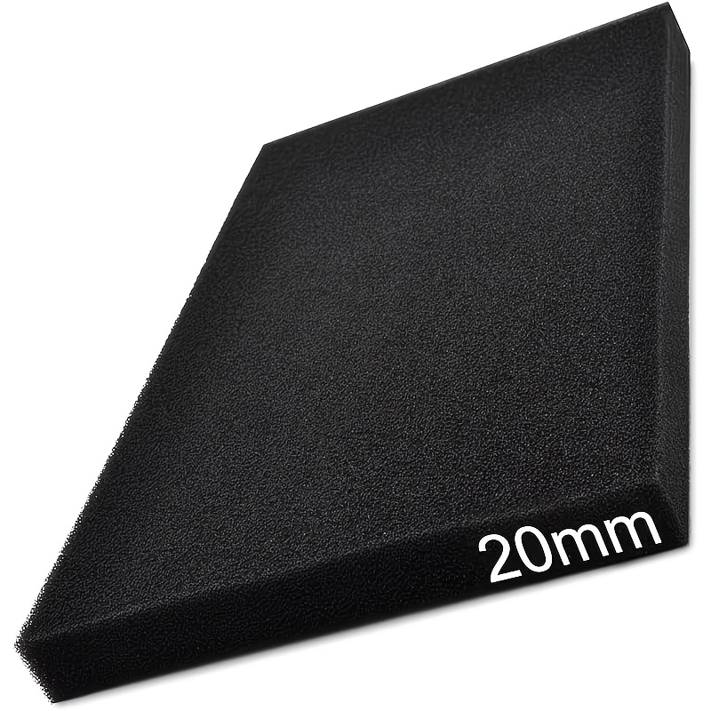 Avtomobilski zračni filter, vložek iz pene za zračni filter, 30 x 21 cm, debelina 10 mm, univerzalno drsno rezilo za rezanje, za avtomobile in
