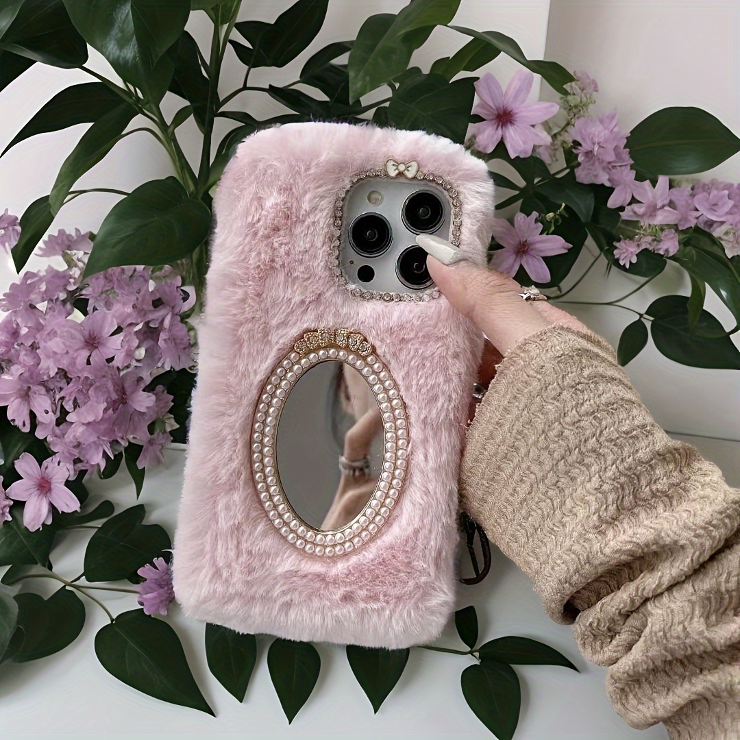 plush mobile phone case with high end   details 3