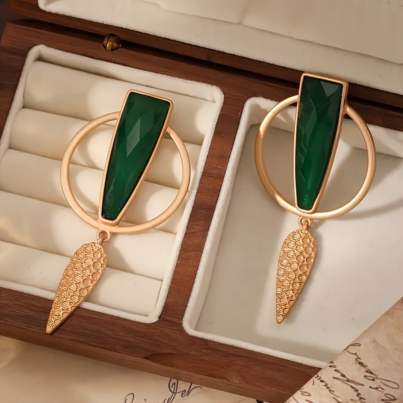 Women's Unique Ethnic Style Pattern Earrings, Fashion Statement