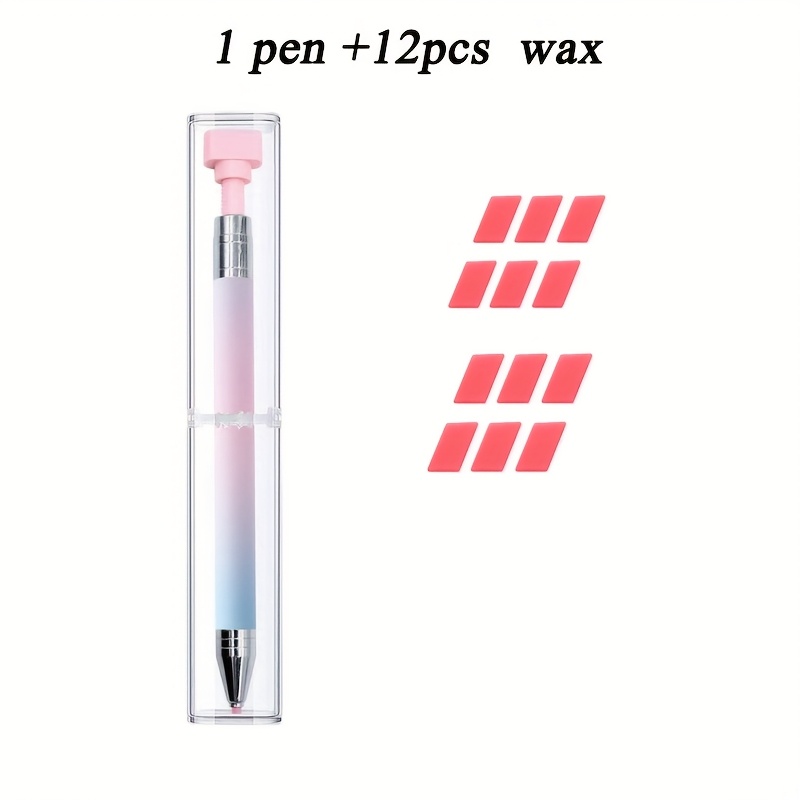 Digital Diamond Drawing Pen Kit With Wax Refill, Rotary Glue Dot And Drill Pen For And Accessories, Diamond Painting Pen
