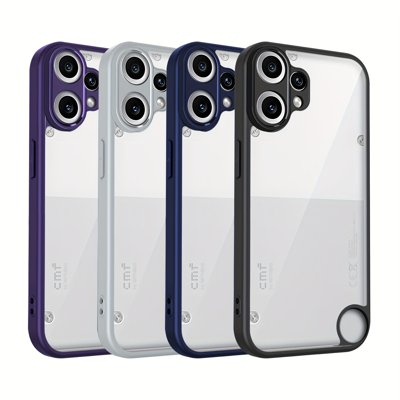 Custodia CMF Phone 2 Pro TPU Trasparente Antiurto Anti Ingiallimento