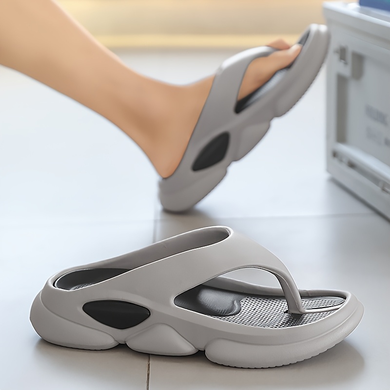 mens summer breathable cut out slide sandals     cover upper fabric inner sole round toe   home casual wear breathable sandals minimalist slippers synthetic cover sandal Product details 8