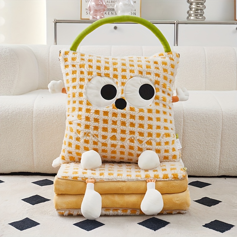 in blanket—foldable a pillow modern cartoon theme Temu Kuwait