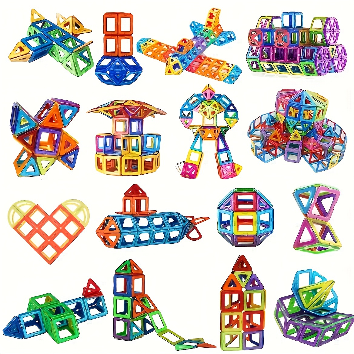 38/58pcs Magnet Toys, Children's Building Blocks