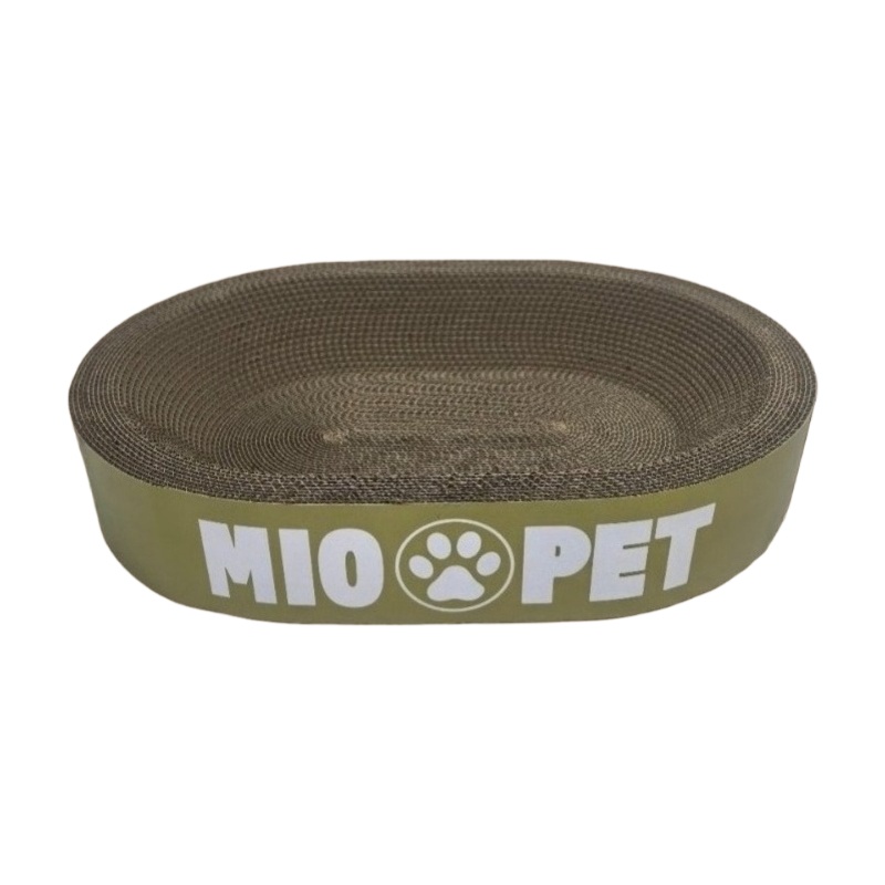 TEMU Thickened And Widened, Scratching Board, Round Oval Cat Scratchers, Multi-functional Scratching Board For Grinding Claws, Sleeping And Play,