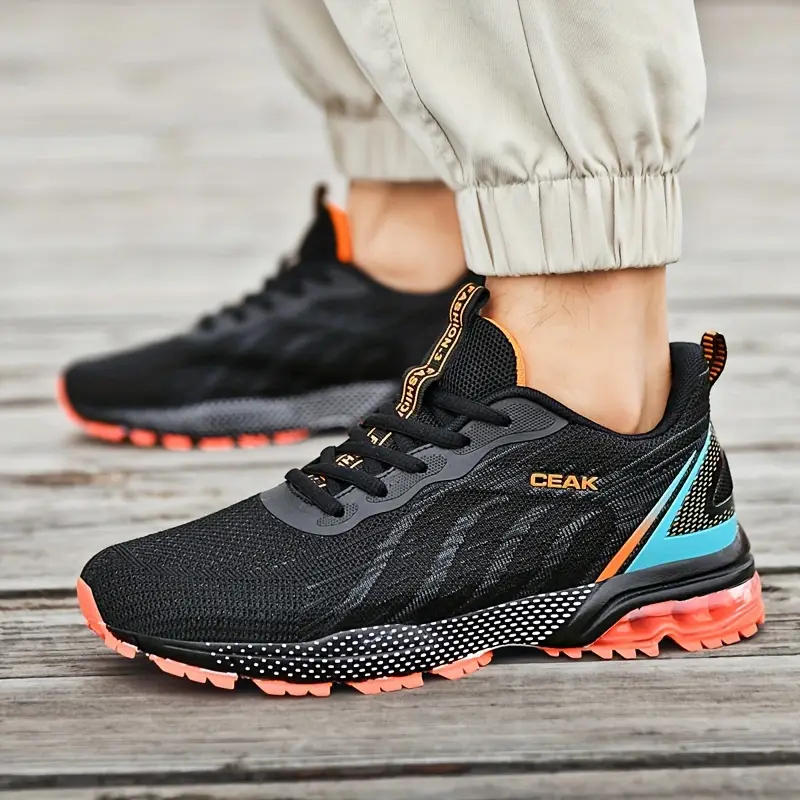 Zapatillas Deportivas Para Hombre De Cuero Sintético - Correas Táctiles, Suela De Goma - Tallas UK 6-12 - DEK