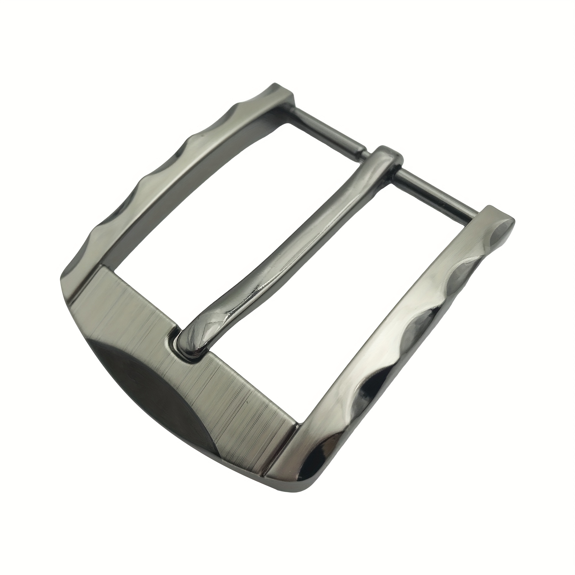 Image of 2 Pack Leather Craft Strap Buckles,40mm Adjustable Metal Alloy Roller Pin Belt Buckles
