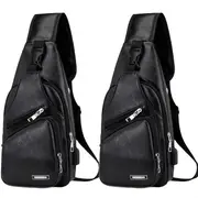 chest bag mens womens mini crossbody shoulder bag sling bag for men women shoulder backpack waist bag multi functional storage bag lightweight comfortable for daily use travel casual details 6
