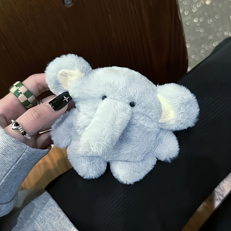 

Autumn And Winter Plush Elephant Suitable For Iphone Earphone Case Airpods 1/2 Generation Earphone Protective Cover New Wireless Earphone Protective Cover Airpods 3/pro/pro2 Earphone Protective Case