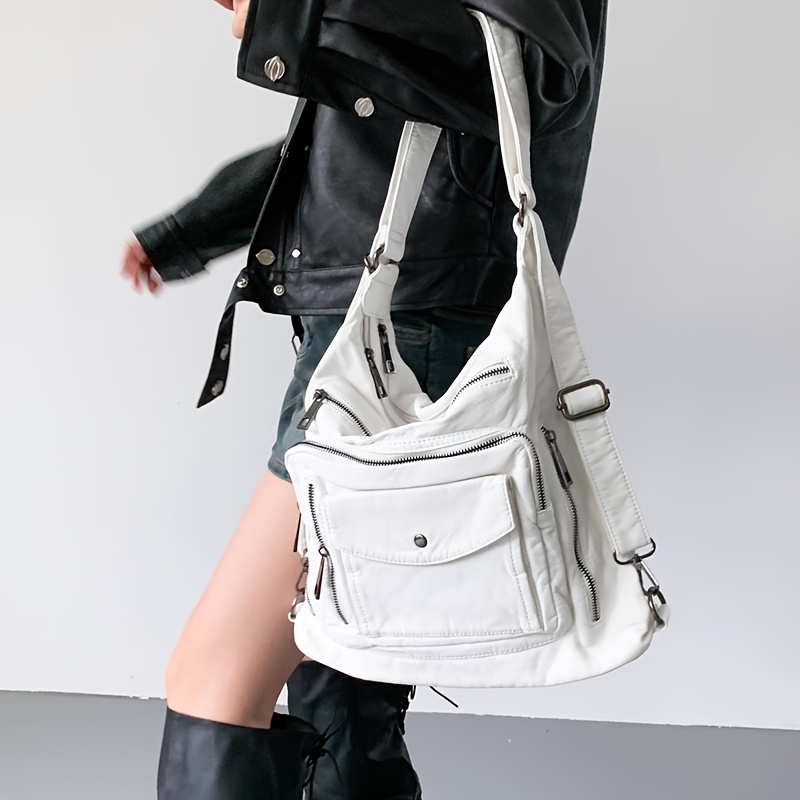 Motorcycle Shoulder Bag & Backpack Convertible Motorcycle Jacket Convertible Backpack > Fashion Handbags  main image 2