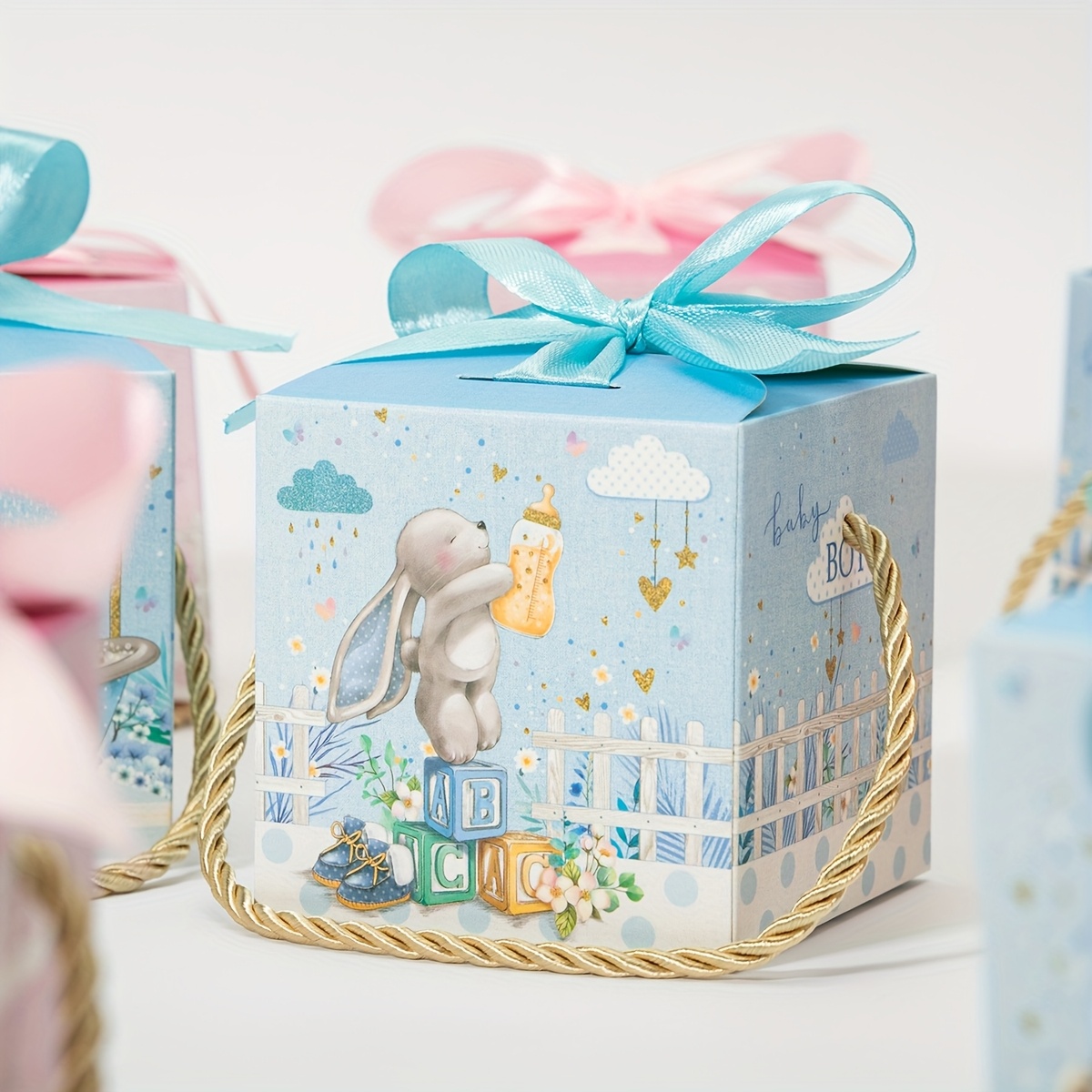 50pcs adorable shower birthday gift boxes Temu Greece