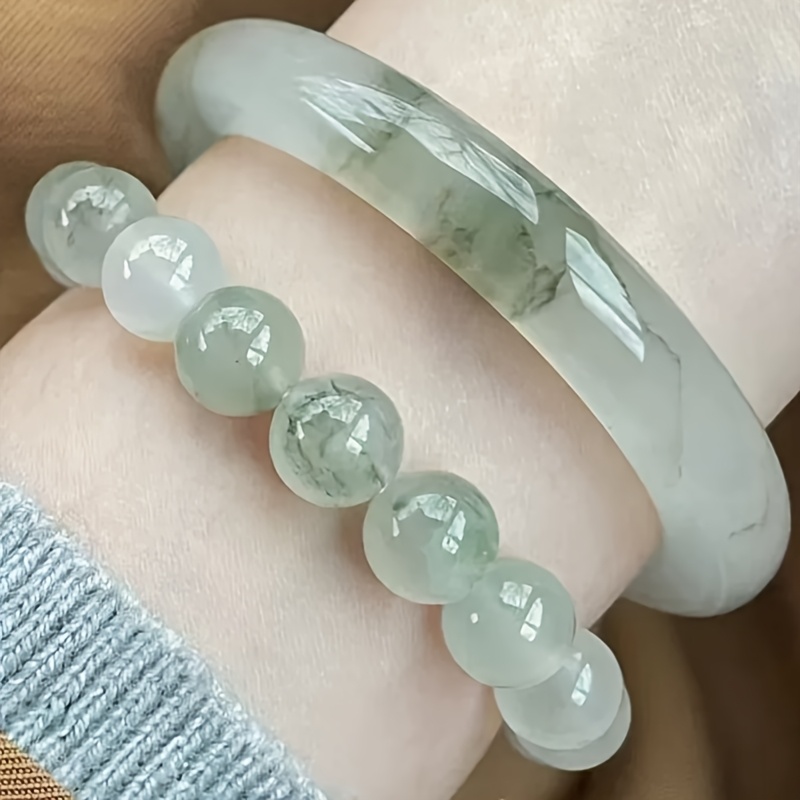 TEMU 2pcs Bracelet And Pendant Bracelet With Floral Patterns. This Is A Women's Ancient-style Accessory Suitable For Scenery. A Gift For Your Mother