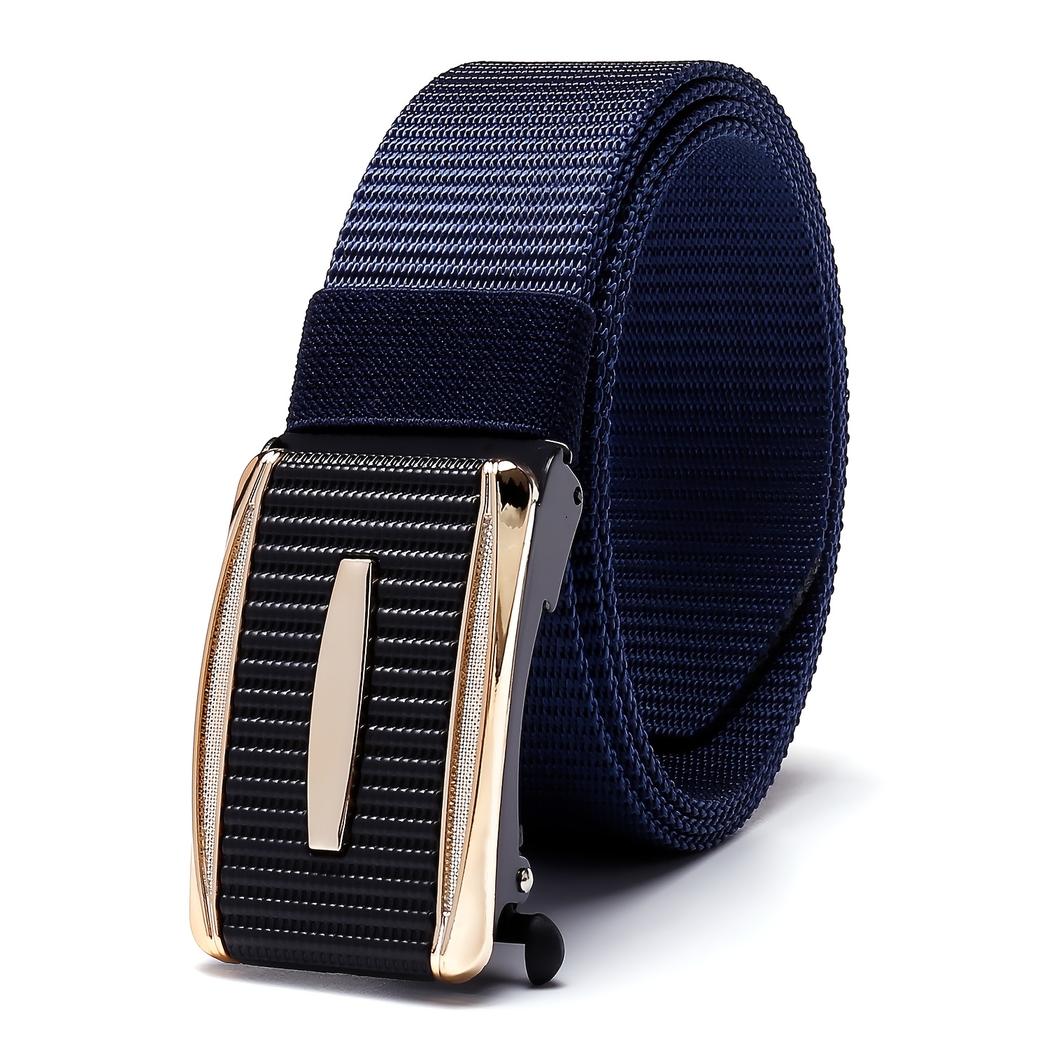 Men's Outdoor Tactical Nylon Automatic Buckle Belt, Lightweight