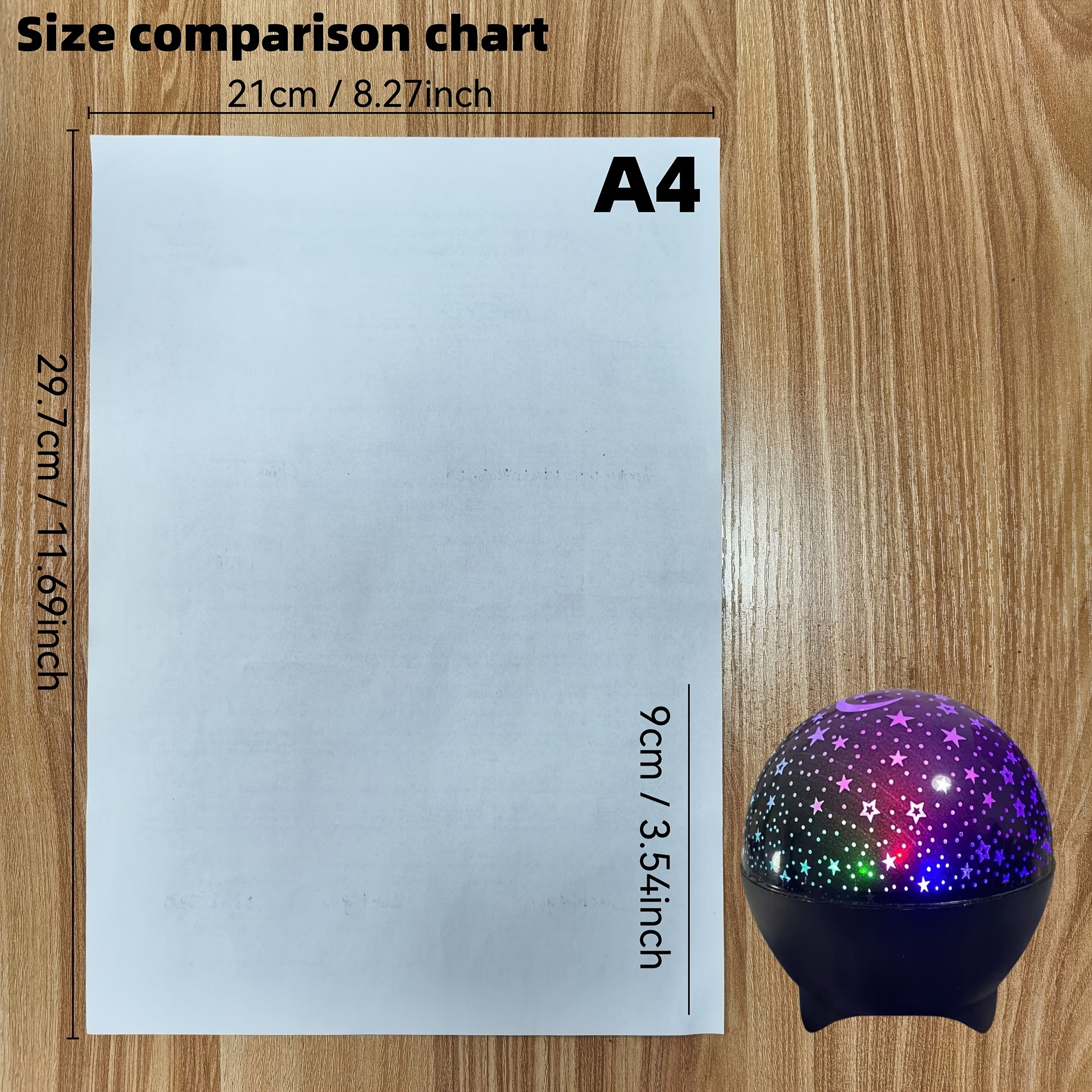 TEMU 1pc Star Projection Lamp With Color Changing Function, Usb Powered Bedside Light, Adjustable Star Projector, Christmas And Valentine's Day Decor