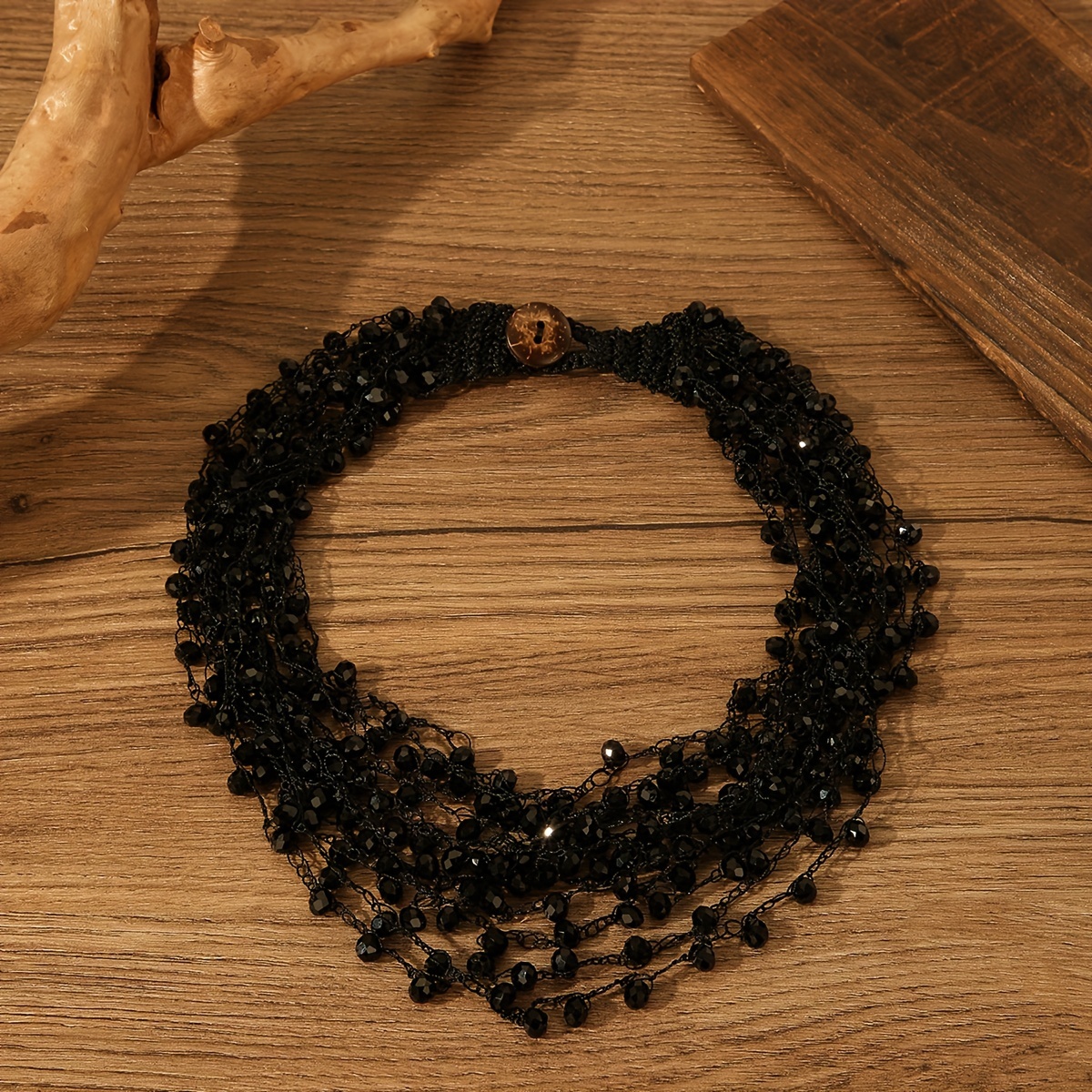 Soul Beading Boho-chic Handcrafted Necklace With Accents - Versatile Jewelry For Women