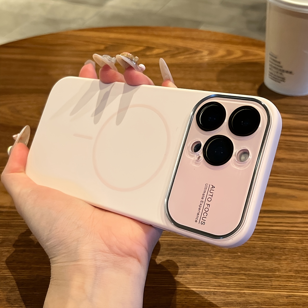 Phone Case: Luxury Liquid Magnetic Phone Case Compatible With Iphone 17 Pro 17 16 15 Pro Max Ai Button Wireless Charging Skin Smooth Cover