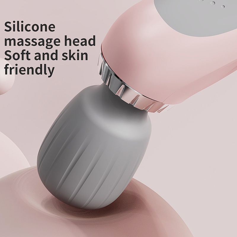 5 speed portable handheld massager usb rechargeable relaxation massager ideal for neck back legs and waist long   compact and portable a great gift for family   Product details 5