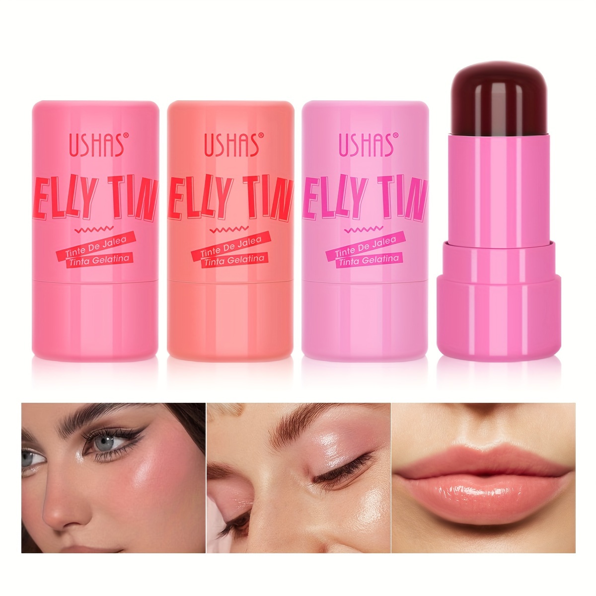 

Cooling Jelly Lip Balm, Moisturizing Crystal Lip Gloss, Long-lasting Daily Wear Lip Tints In Assorted Colors