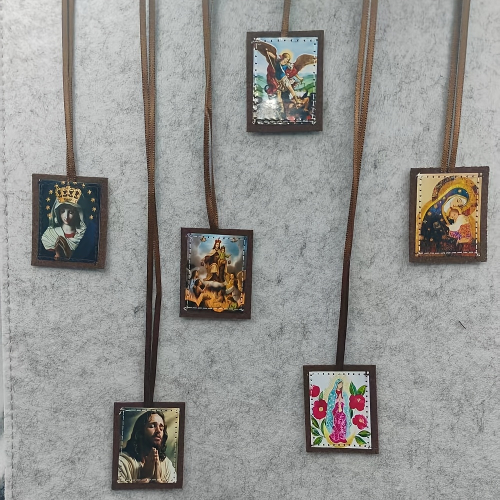 Bohemian-Style Polyester Scapular Necklace