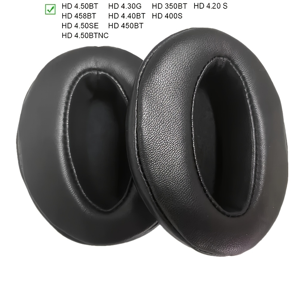 TEMU Coussinets d'oreille de remplacement, coussinets pour Sennheiser HD 4.50BT, HD 4.50BTNC, HD 4.50SE, HD 4.40BT, HD 4.30G, HD 4.20S, HD 458BT, HD
