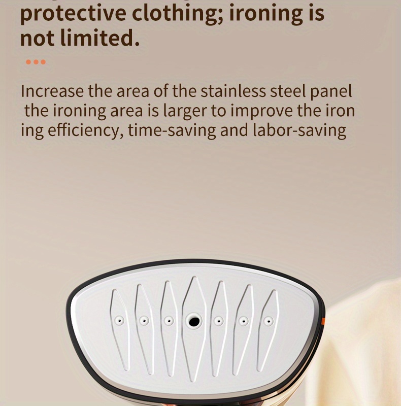 US Plug-in 3-Speed Garment Steamer with Large Water Tank, Gentle Heat & Multiple Ironing Modes - Lightweight Ergonomic Design for Quick Wrinkle Removal, Home & Professional Use, Clothes Ironing, Sleek Iron, Durable Construction 19 US Plug-in 3-Speed Garment Steamer with Large Water Tank, Gentle Heat & Multiple Ironing Modes - Lightweight Ergonomic Design for Quick Wrinkle Removal, Home & Professional Use, Clothes Ironing, Sleek Iron, Durable Construction