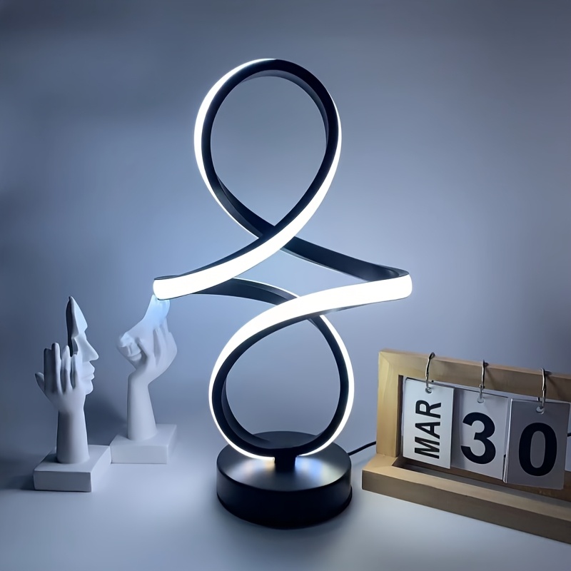 Unique Modern Design USB Three-Color Adjustable LED Lamp