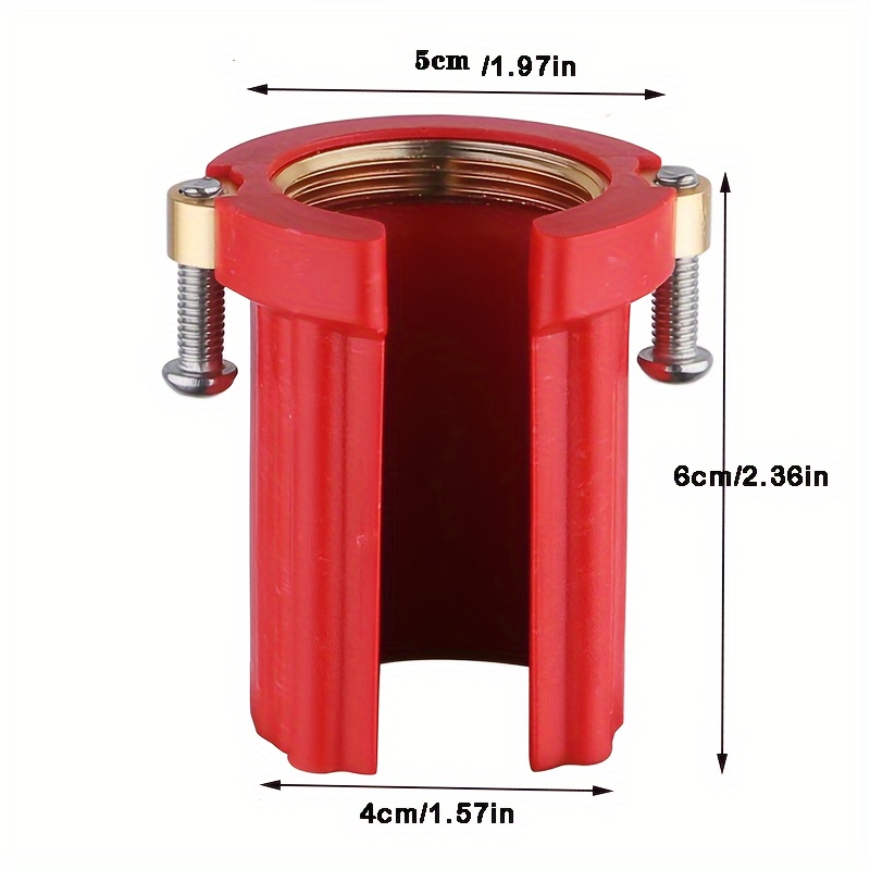 1pc Kitchen Faucet Anti-loosening Nut Quick Installation Fixing Device Cold And Washing Basin Base Screw Fastener