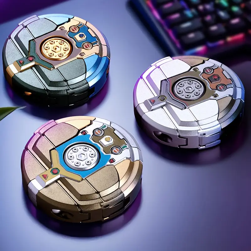 2 件变形手指陀螺,适合男孩和女孩的放松感官玩具,适合青少年,非常适合作为派对礼物,有趣的变形链式旋转手指陀螺手持游戏课堂奖励指尖陀螺互动指尖创意旋转指尖平滑旋转陀螺学生礼物青少年礼物产品详细信息 1