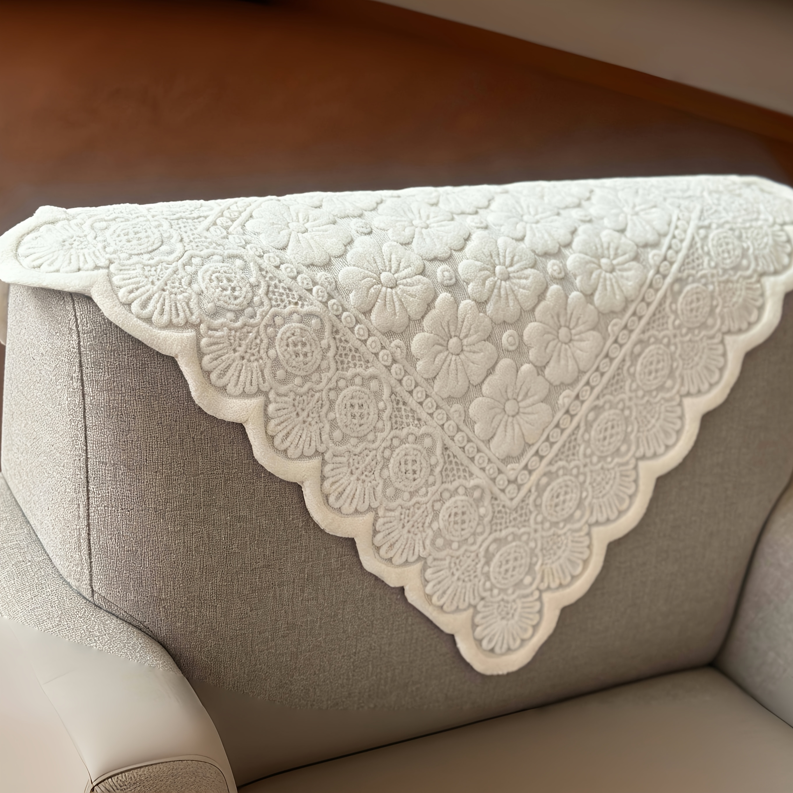 1  sofa backrest cover armrest cover multi purpose simple cloth for home use