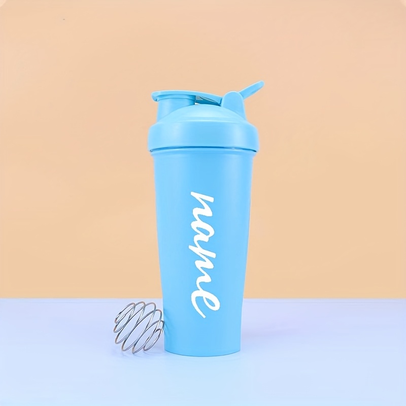 TEMU Customizable Water Bottle, Personalized Unisex Water Bottle, Reusable Sports Cup, Fashionable, High Quality, Modern, Colorful, Customized Name,