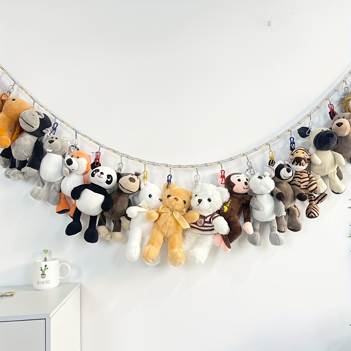 Stuffed Animals Net Hanging Toy Temu