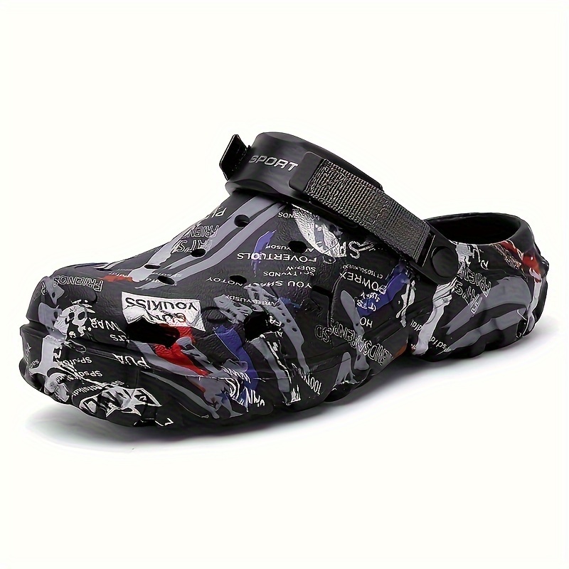 Image of Hole-toe Shoes Summer Men's Style, Summer Hole-toe Slippers, Indoor Outdoor Lightweight Breathable Hole-toe Shoes Casual Slippers Home Slippers