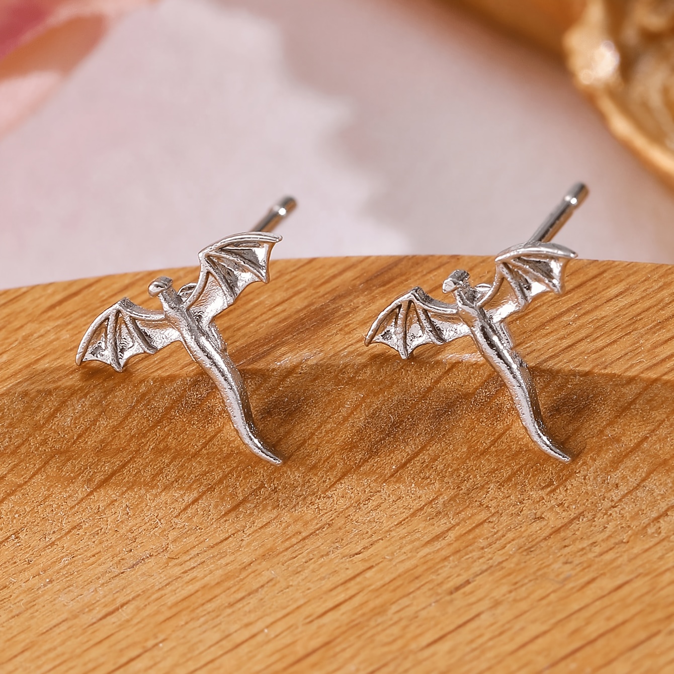 TEMU 1 Par Elegante Mini Compuesto Aros de Diamantes con Diseño de de Moda para Mujer, Diseño de , Casual Único, Combinable , Adiciones para Mujer,