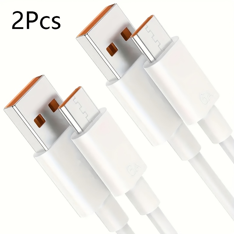 

2pcs 120w Type C Usb Cable With 3.3ft Fast Chargring - Compatible With / Plus, Samsung S23 S22 S21 S20, Xiaomi, Poco, , And Devices