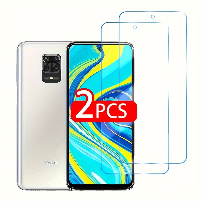 2pcs Glass Screen Protectors For Redmi Note 9 9 Pro 9S Redmi Note 8 8 Pro Redmi 9 9C 9A Redmi Note 7 Pro Redmi 10 10 Protector With 9H Hardness