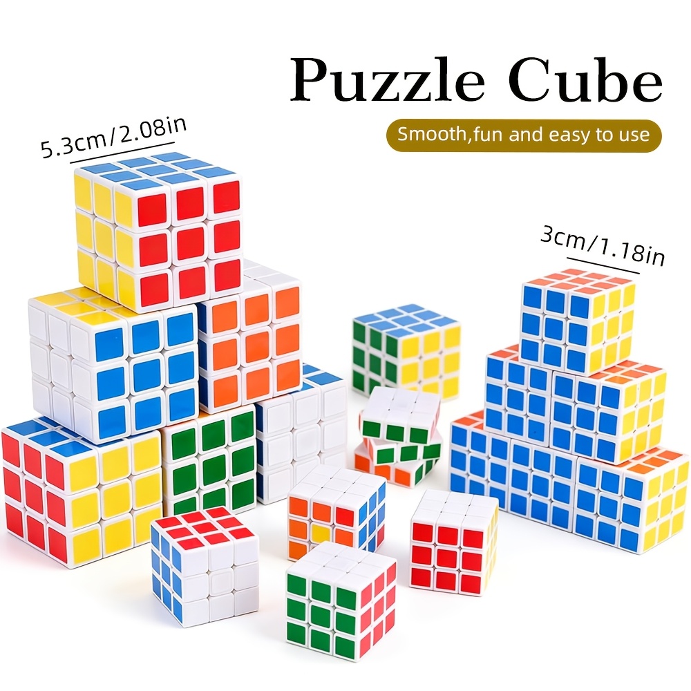 3x3 Magic Speed Puzzle Cube, Brain Teaser Game Cube