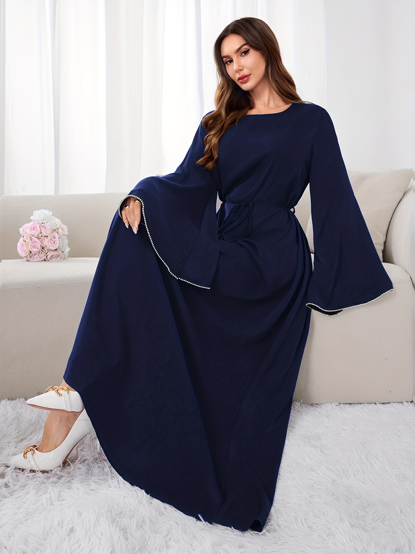 1pc fashion spring summer new elegant waist - Temu Qatar